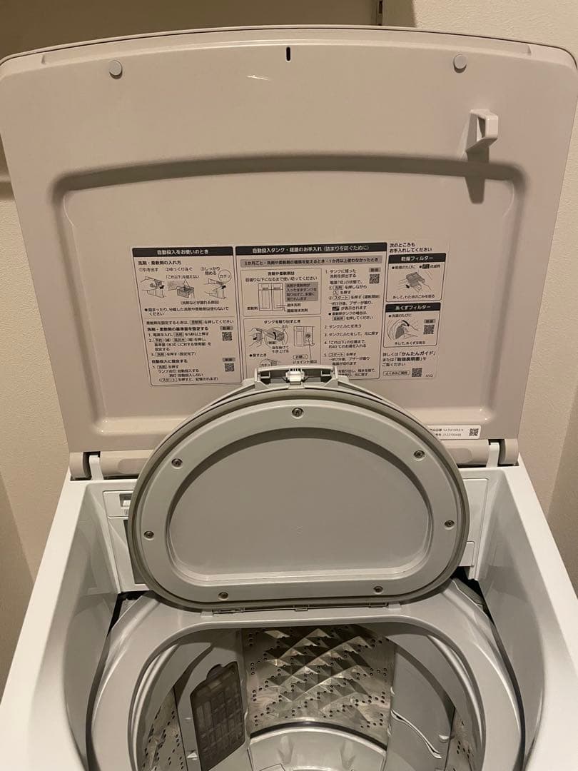 Panasonic 縦型洗濯乾燥機　NA-FW100K8