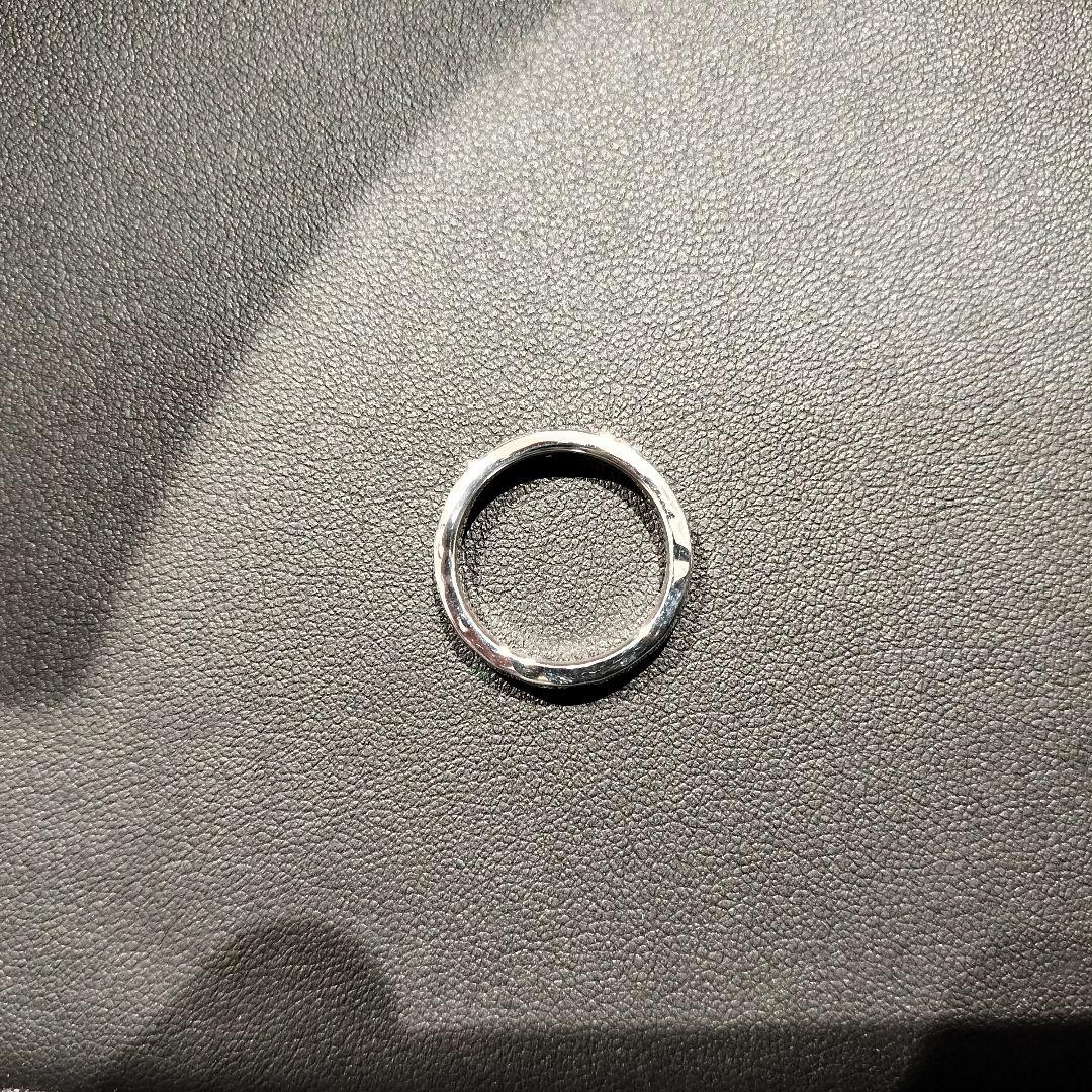 シルバー　槌目　ハンドメイドリング