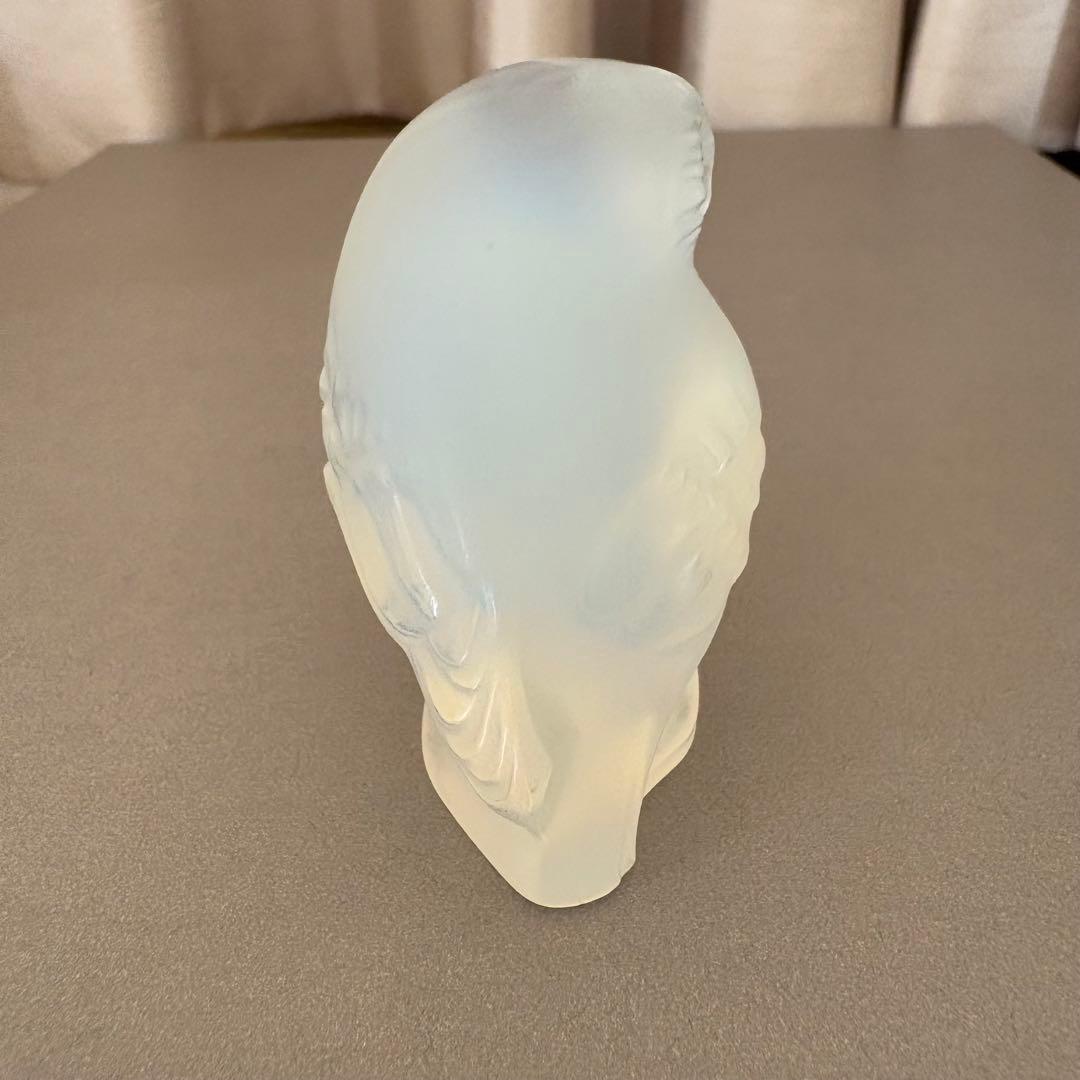 さるさやる　ラリック オパールセント フクロウ