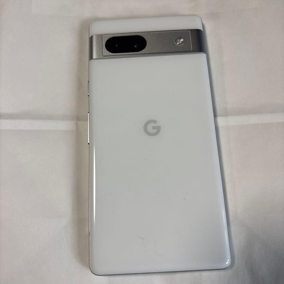 美品　Google Pixel 7a スノー 128GB SIMフリー