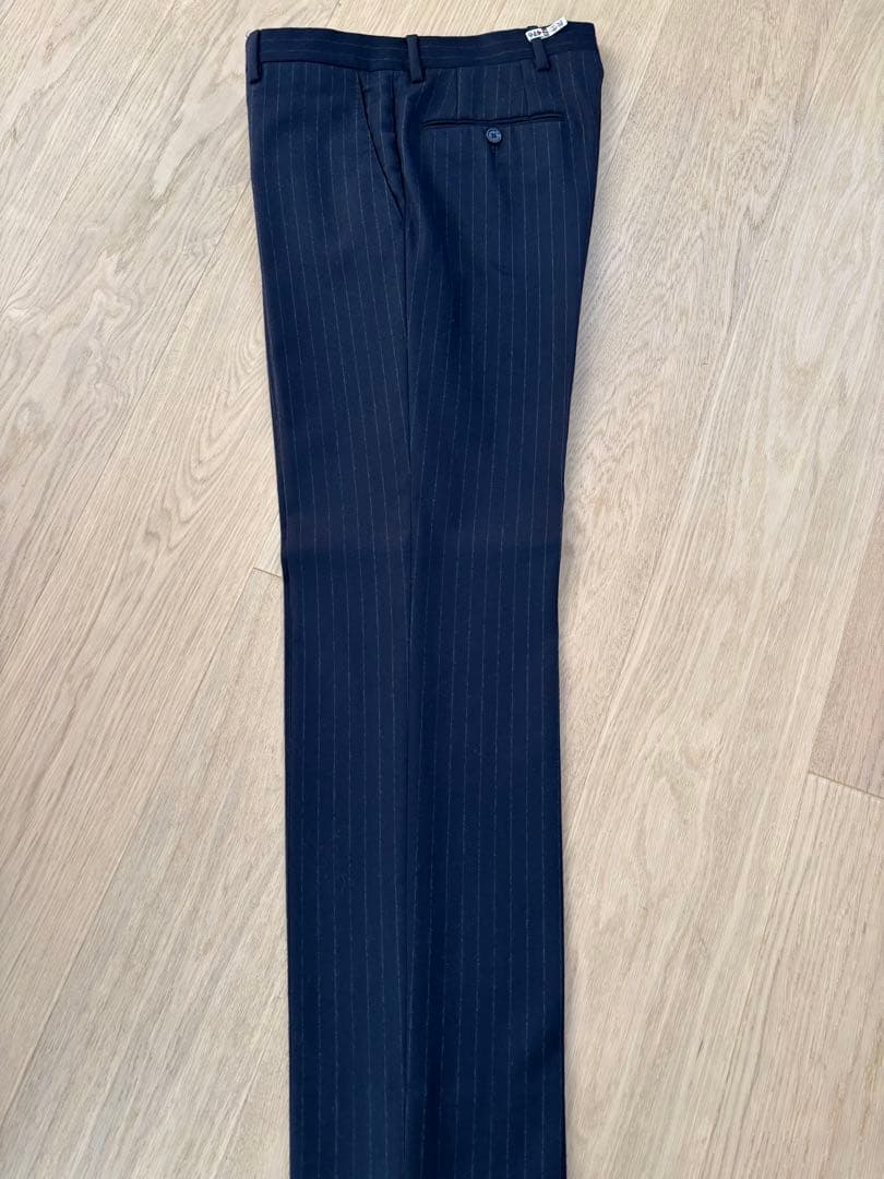 田*.様 LARDINI ストライプ ビジネススーツ 46