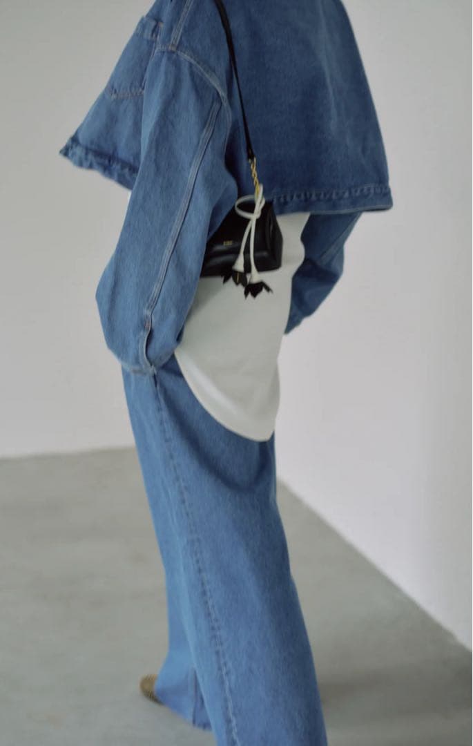 CHIEKO+ チェコプラス 新品タグ付　デニムTEDDY ショートジャケット