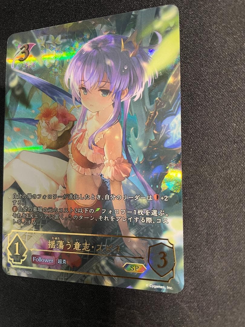 SP 揺蕩う意志 スピネ イラスト違い シャドウバース エボルヴ