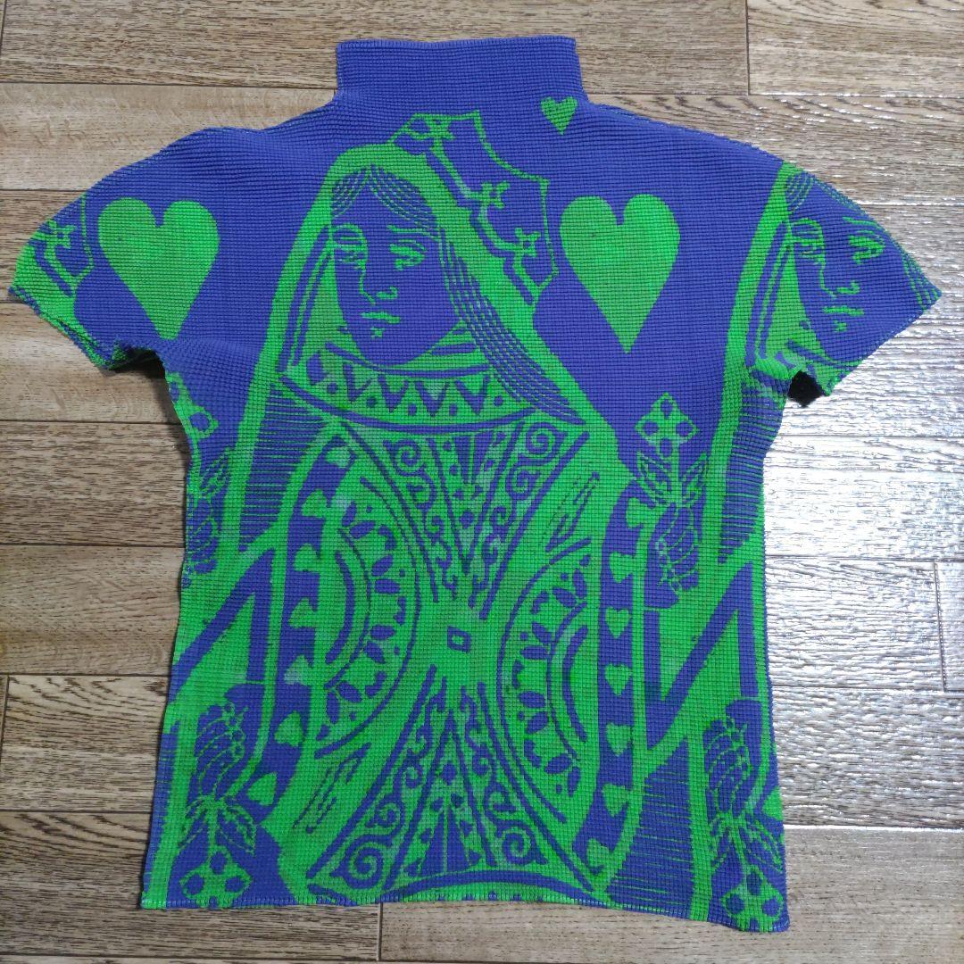 【美品】イッセイミヤケ　me　トランプ柄