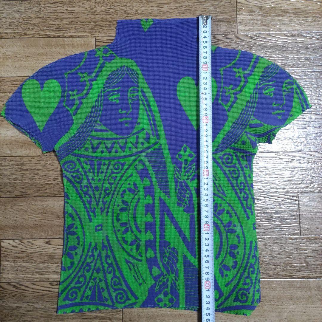 【美品】イッセイミヤケ　me　トランプ柄