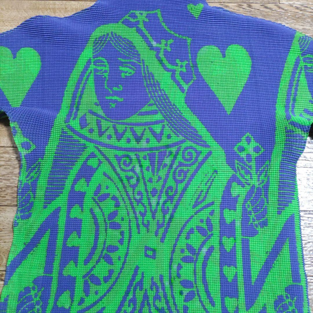 【美品】イッセイミヤケ　me　トランプ柄