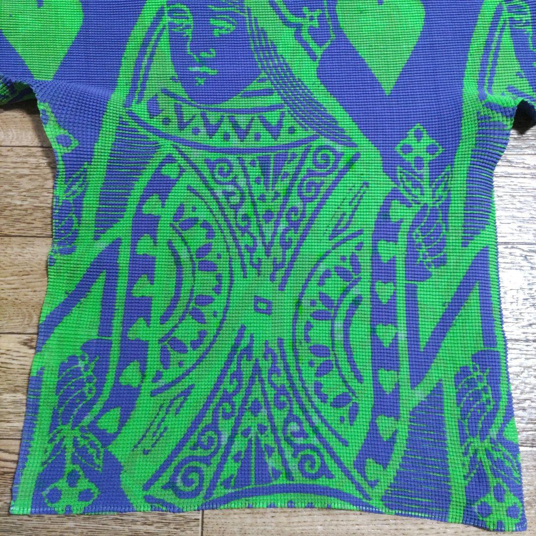 【美品】イッセイミヤケ　me　トランプ柄