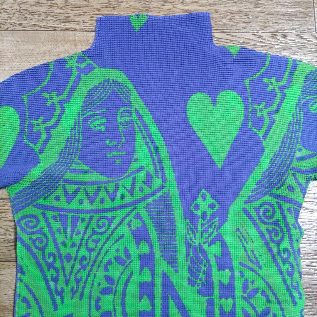 【美品】イッセイミヤケ　me　トランプ柄