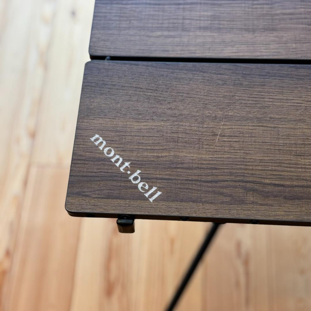 モンベル マルチフォールディングテーブル 下部ボード付き キャンプ