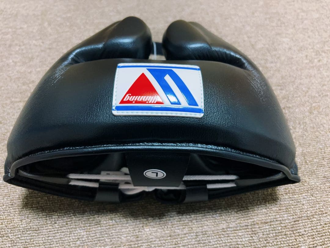 winning ウイニング　ヘッドギア ブラック　Lサイズ