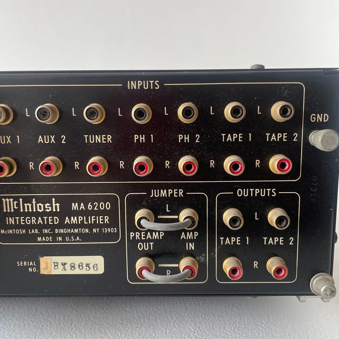 McIntosh MA6200 プリメインアンプ ＊引き取り割アリ＊