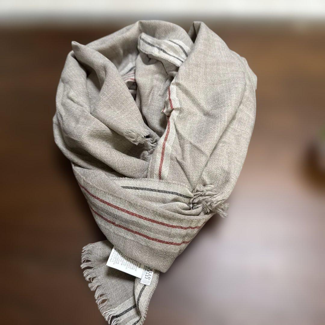 BRUNELLO CUCINELLI ストール ベージュ系