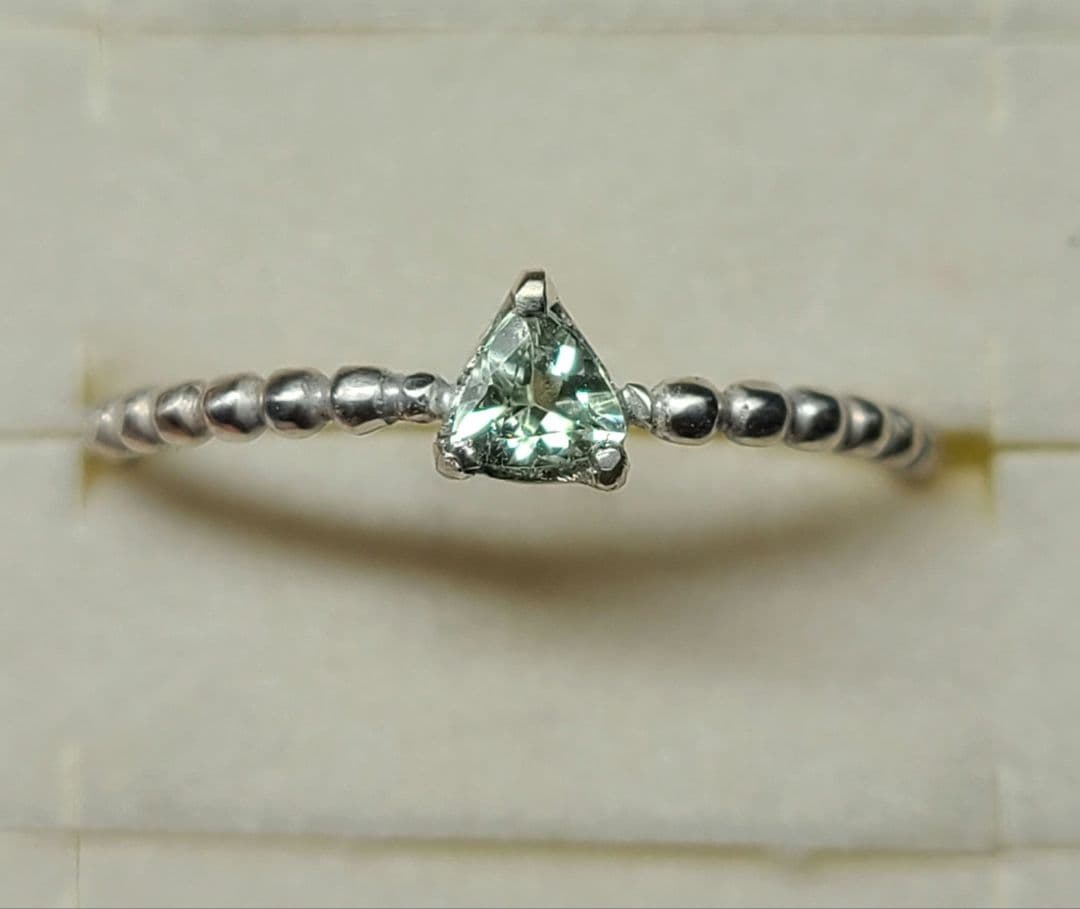 ユイ★バターリャパライバトルマリン、ブラジル産トルマリン★リングオーダー