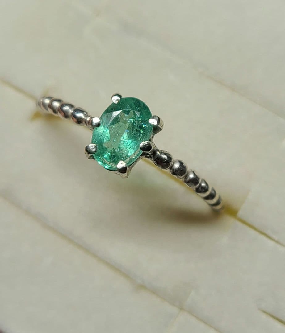 ユイ★バターリャパライバトルマリン、ブラジル産トルマリン★リングオーダー