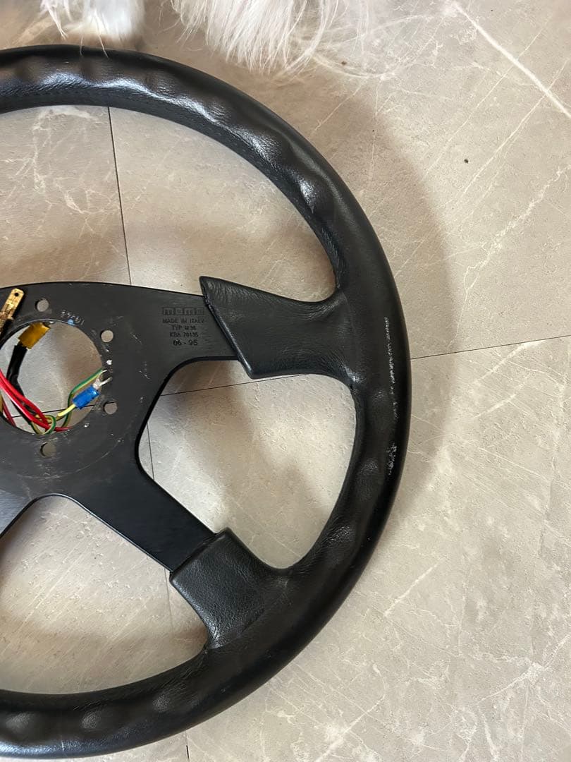 MOMOハンドル　ステアリングホィール　モモ　当時物？