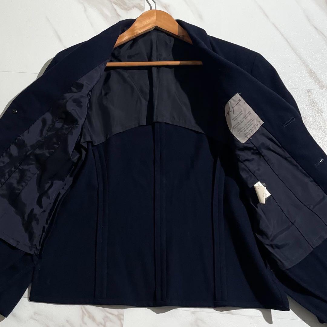ジャケット・アウター Yohji Yamamoto Short Jacket Rounded Tag
