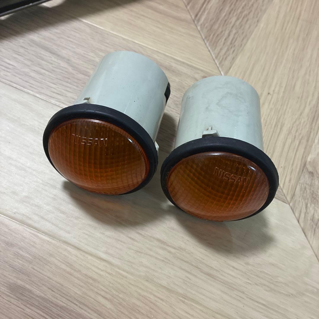 希少　フィガロ　FK10 純正グリル　ウインカー付き