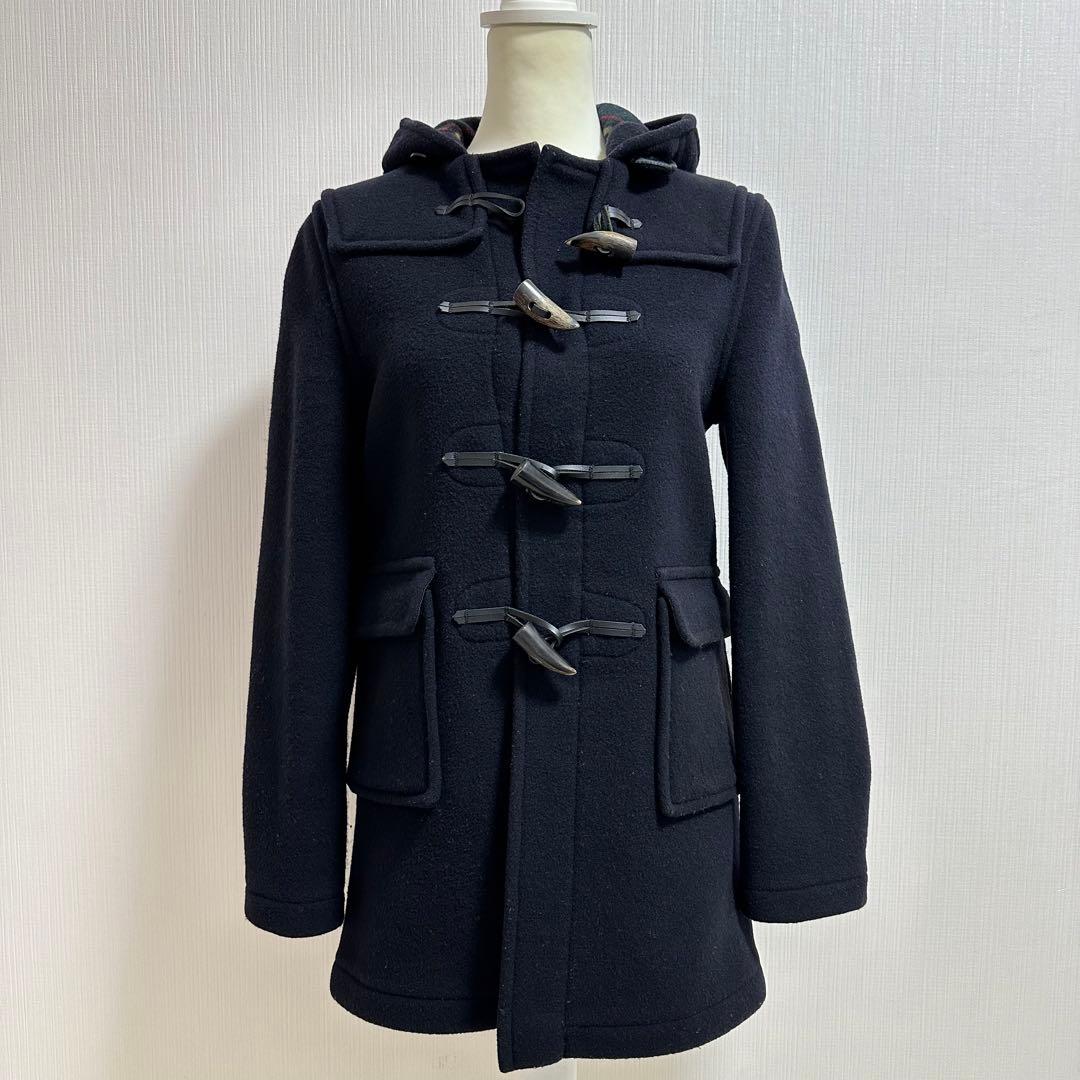 グローバーオール イングランド製フード付き高級英国 肉厚ウールダッフルコート