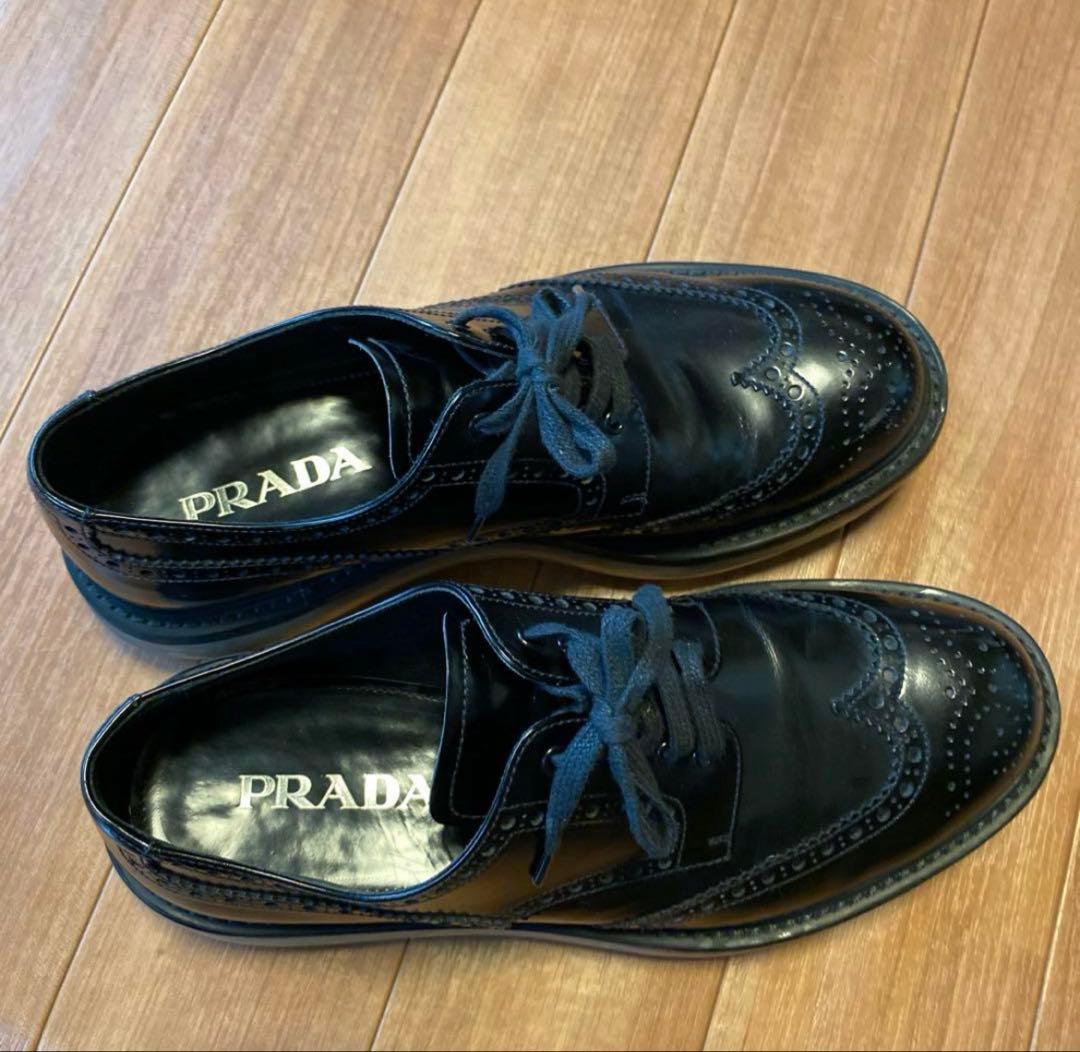 J*i様 PRADA エアソールダービー