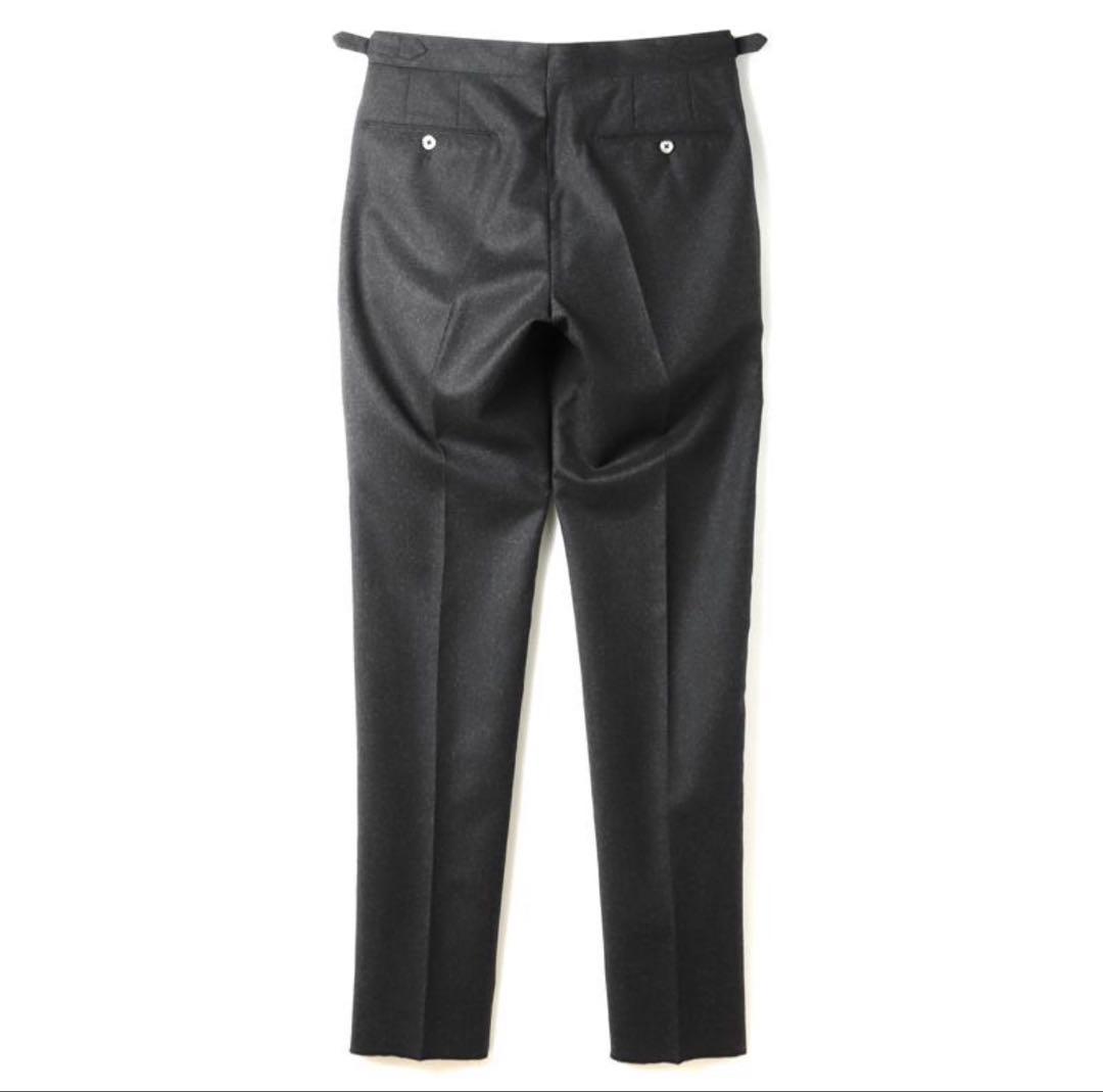 新品未使用タグ付 GTA サキソニー 2プリーツ HERRICK グレー