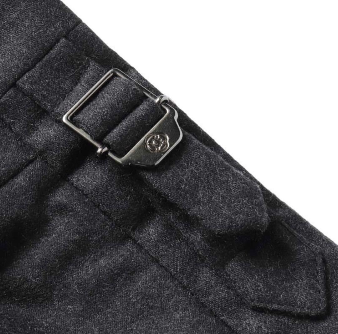 新品未使用タグ付 GTA サキソニー 2プリーツ HERRICK グレー