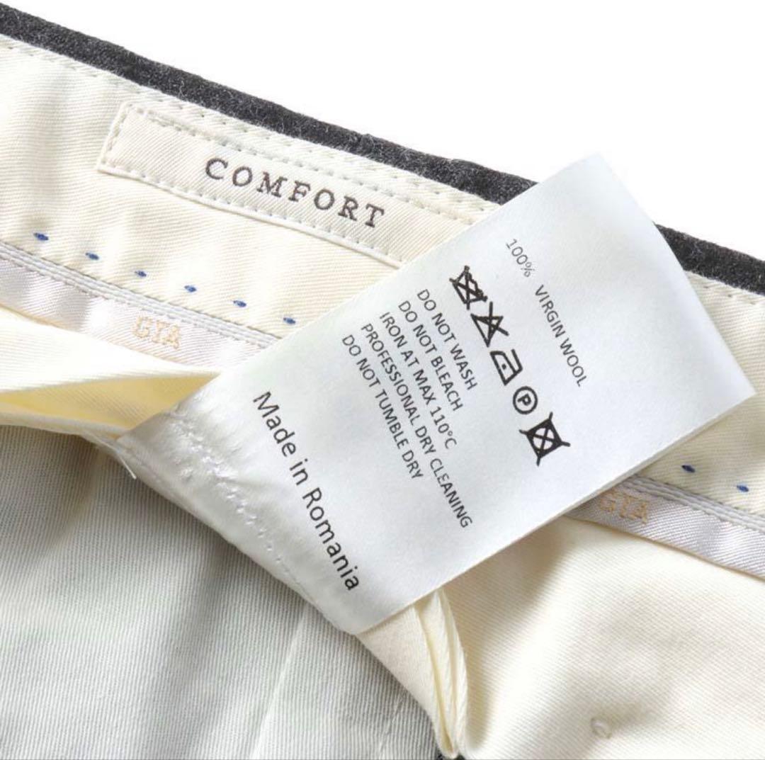 新品未使用タグ付 GTA サキソニー 2プリーツ HERRICK グレー