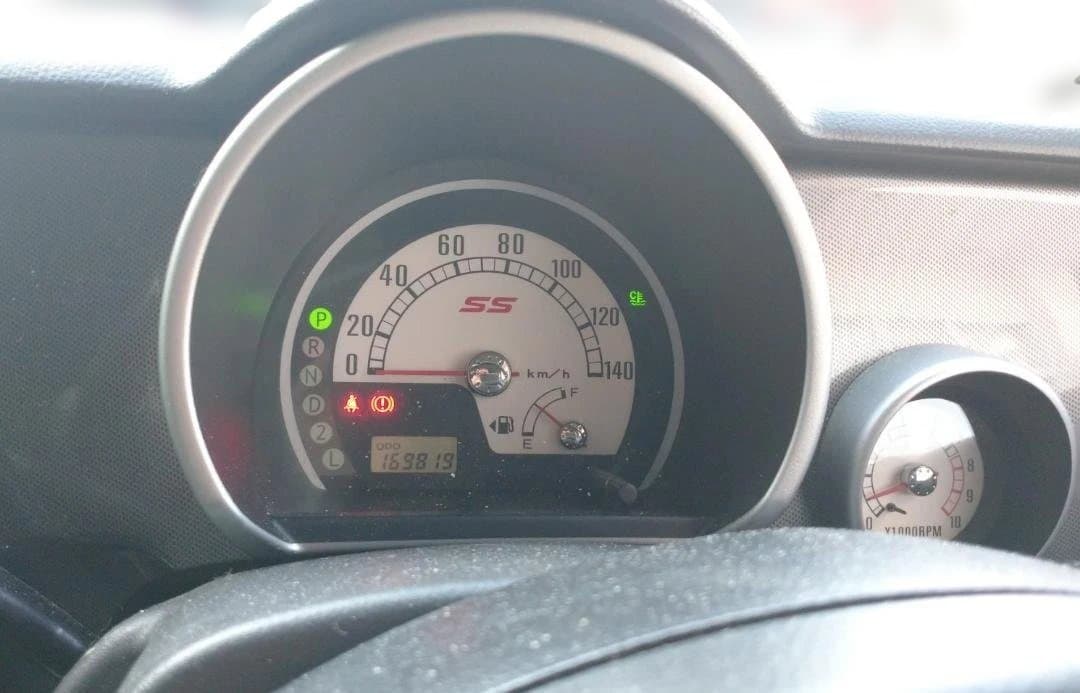 スズキ・ラパンSSターボ HE21S (ブラック)