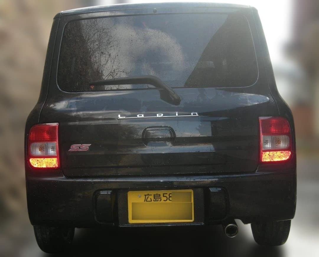 スズキ・ラパンSSターボ HE21S (ブラック)