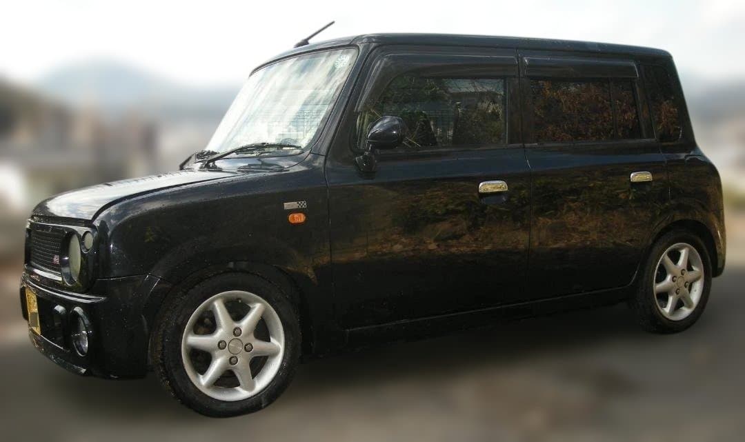 スズキ・ラパンSSターボ HE21S (ブラック)