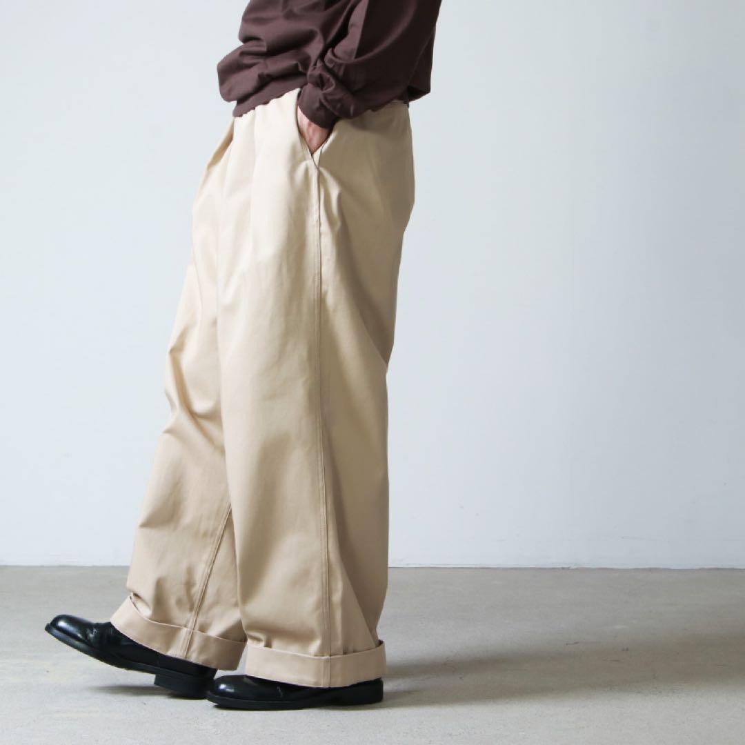 パンツ MARKAWARE / 41KHAKI WIDE size 2