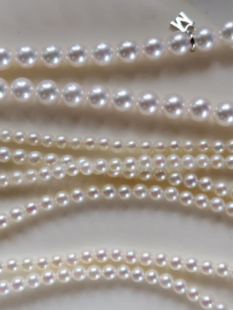 アコヤ真珠ベビーパール ロングネックレス