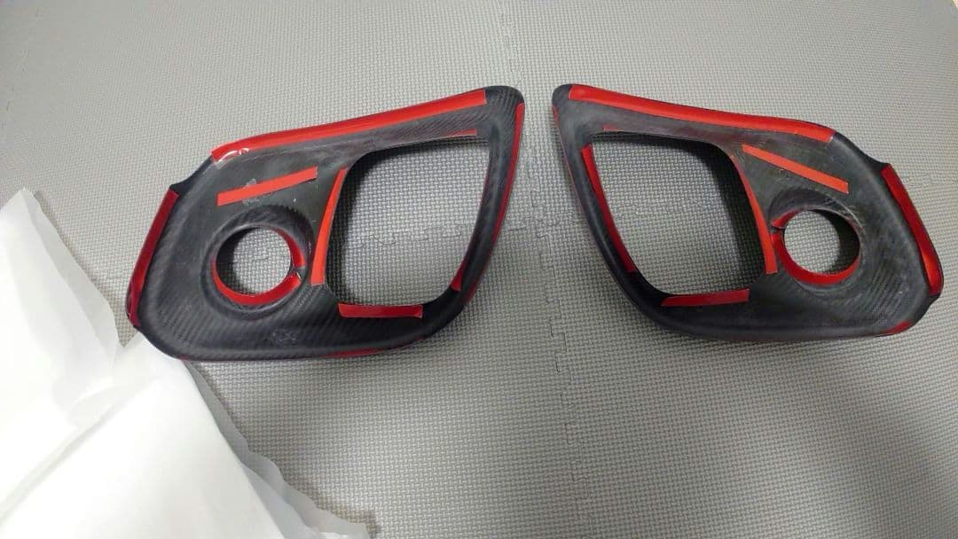 AIRSPEED製 アバルト 595 カーボンフロントグリルガーニッシュ未使用品