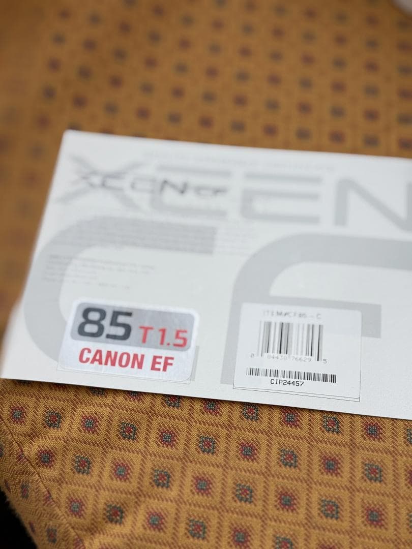 レンズ(単焦点) 85mm Rokinon XEEN T1.5 Cine EF