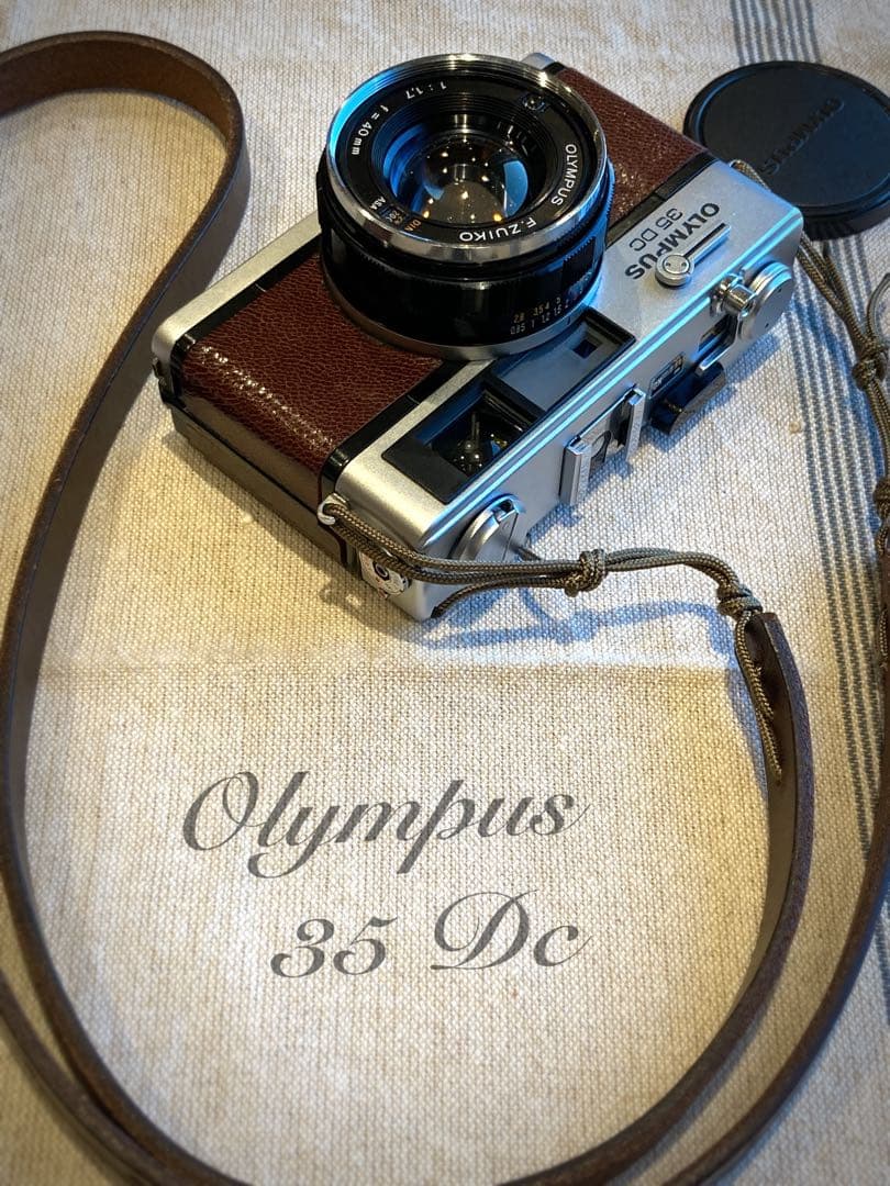 オリンパス35DC★実写テスト済み！完動品＊美品＊整備品★f1.7レンズ搭載！