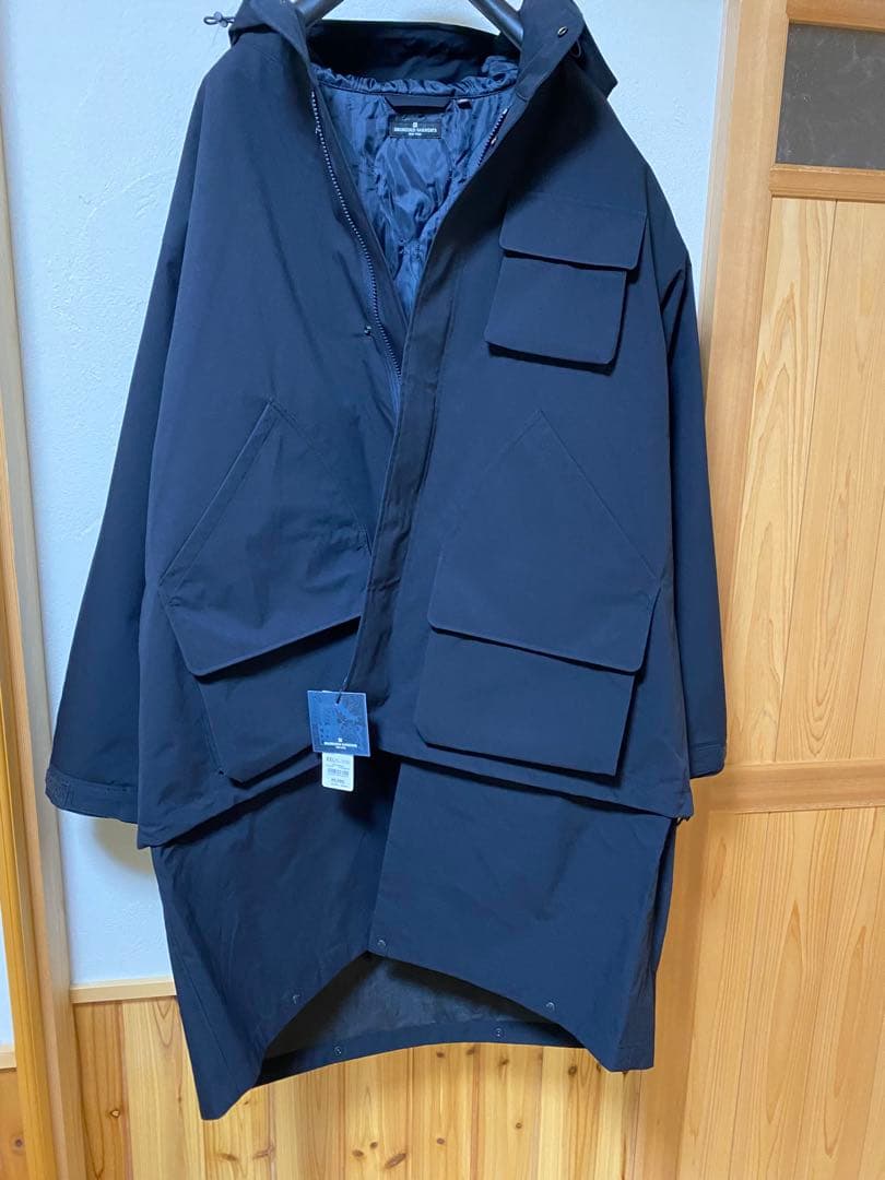 GUエンジニアドガーメンツ　パテッドシェルパーカ