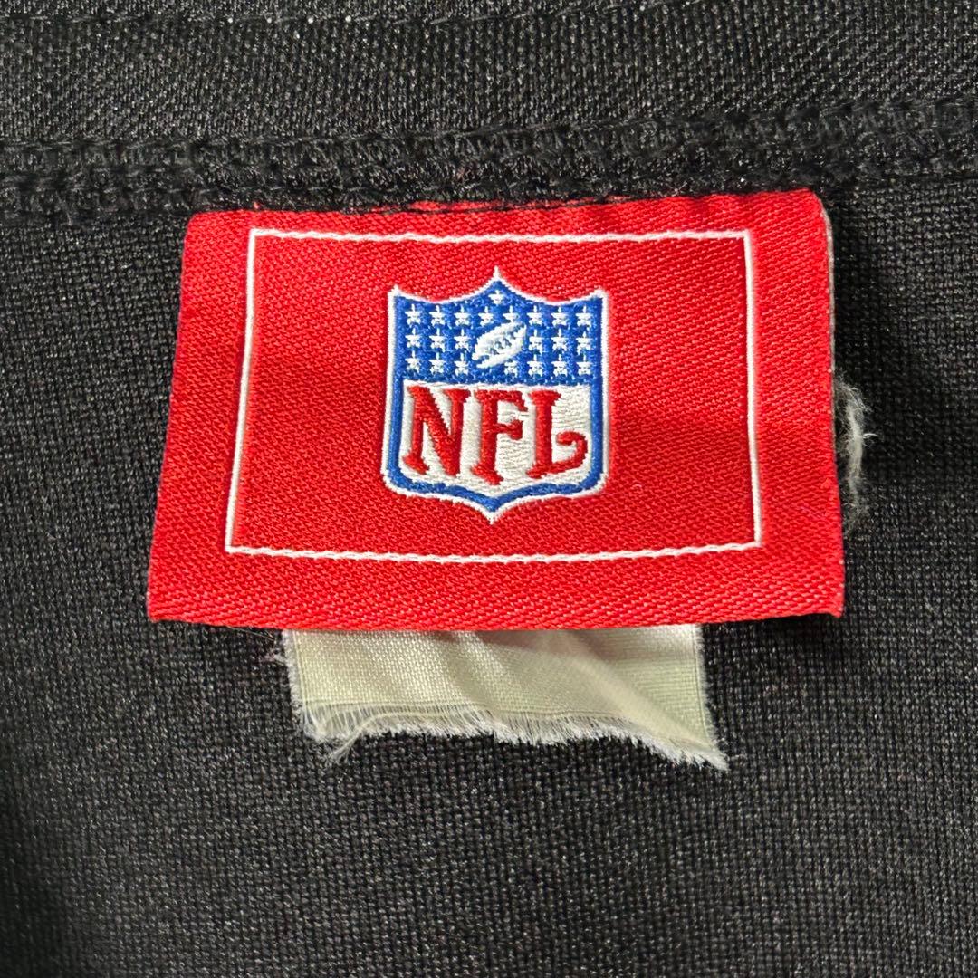 希少 NFL Raiders ベースボールシャツ 刺繍 ジャージ 黒