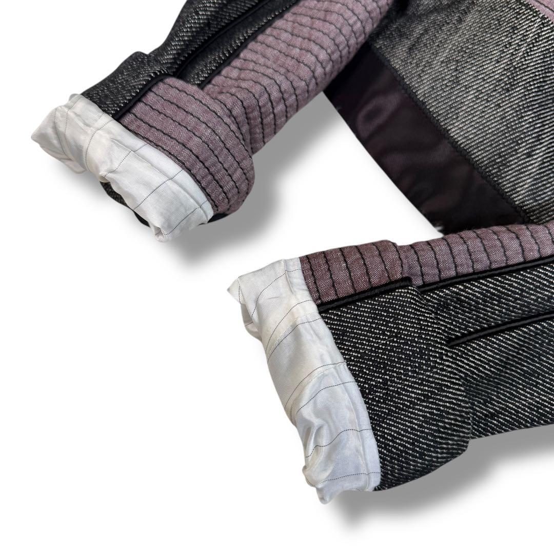 美品 LOUIS VUITTON モノグラム 異素材 切替 コルセットジャケット