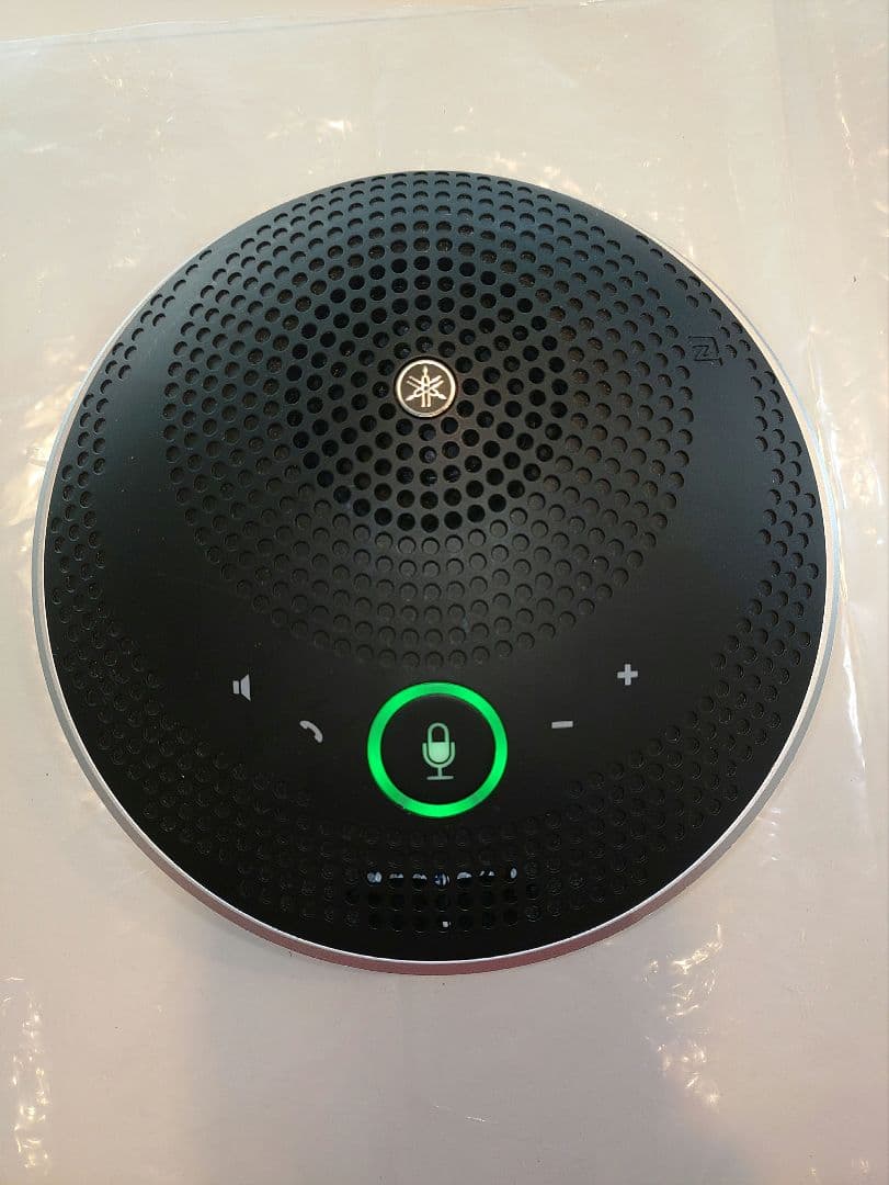 《動作良好》YAMAHA コミュニケーションスピーカーフォン YVC-200 黒