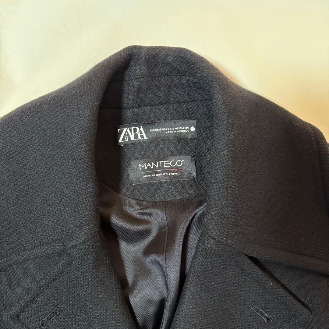 ZARA MANTECO ザラ　マンテコ　オーバーサイズコート　ブラック　黒