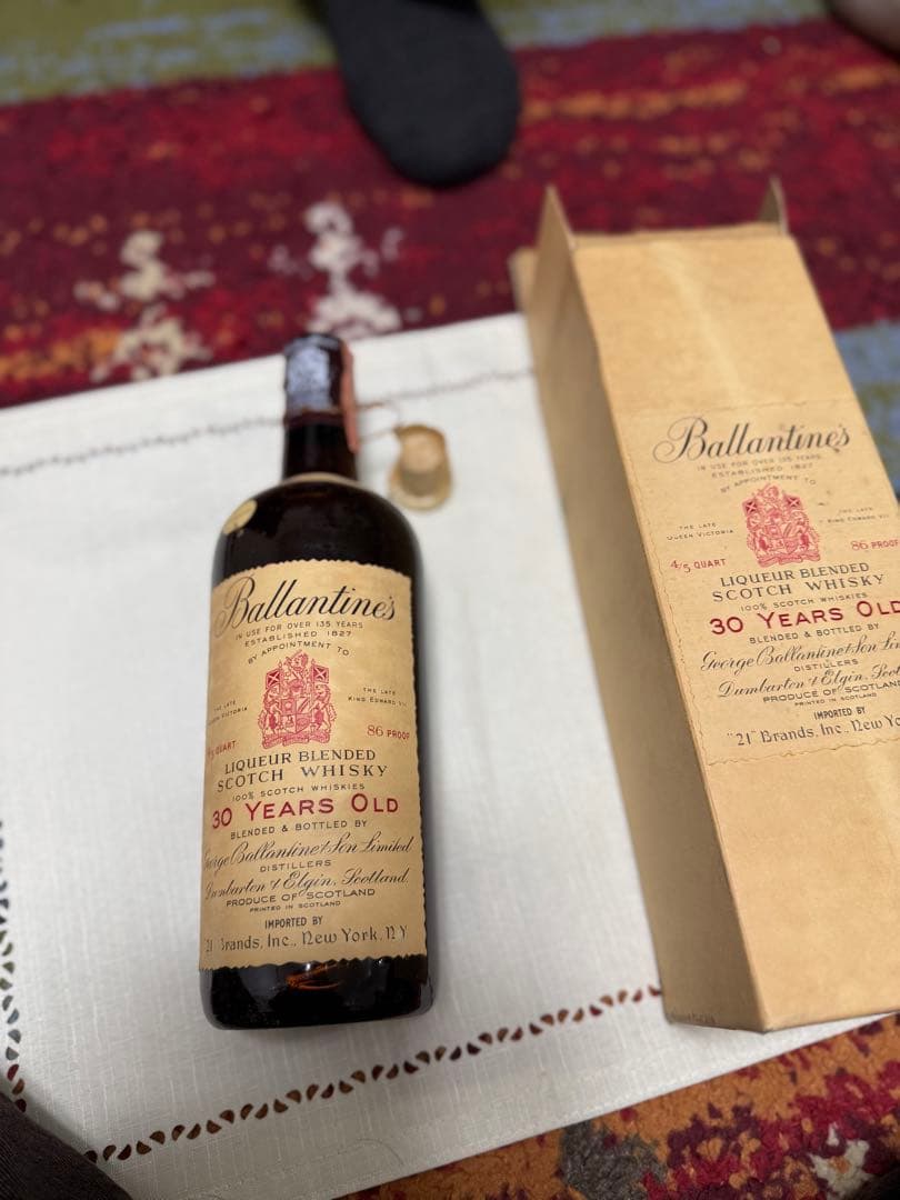 30年熟成のブレンデッドスコッチウイスキー