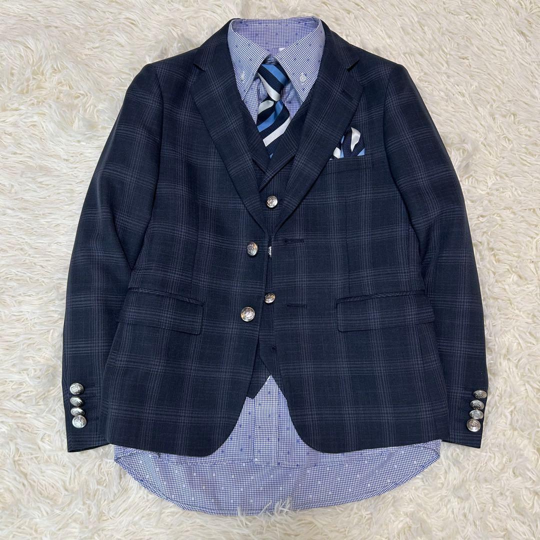 【美品✨130✨６点セット】ワンダーファクトリー 男の子 キッズフォーマル