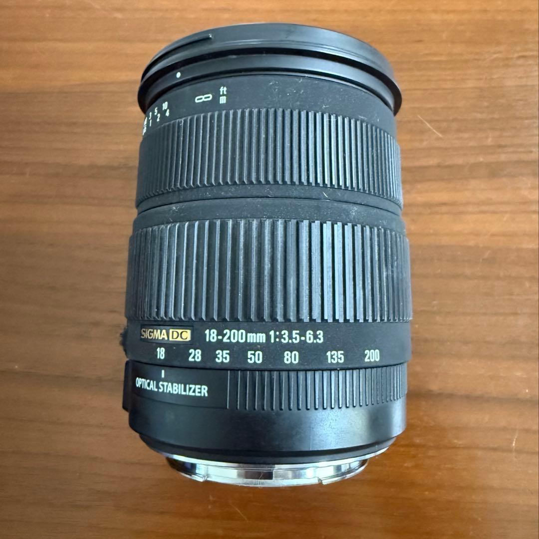 hgg papa 様用SIGMA 18-200mm F3.5-6.3 DC OS
