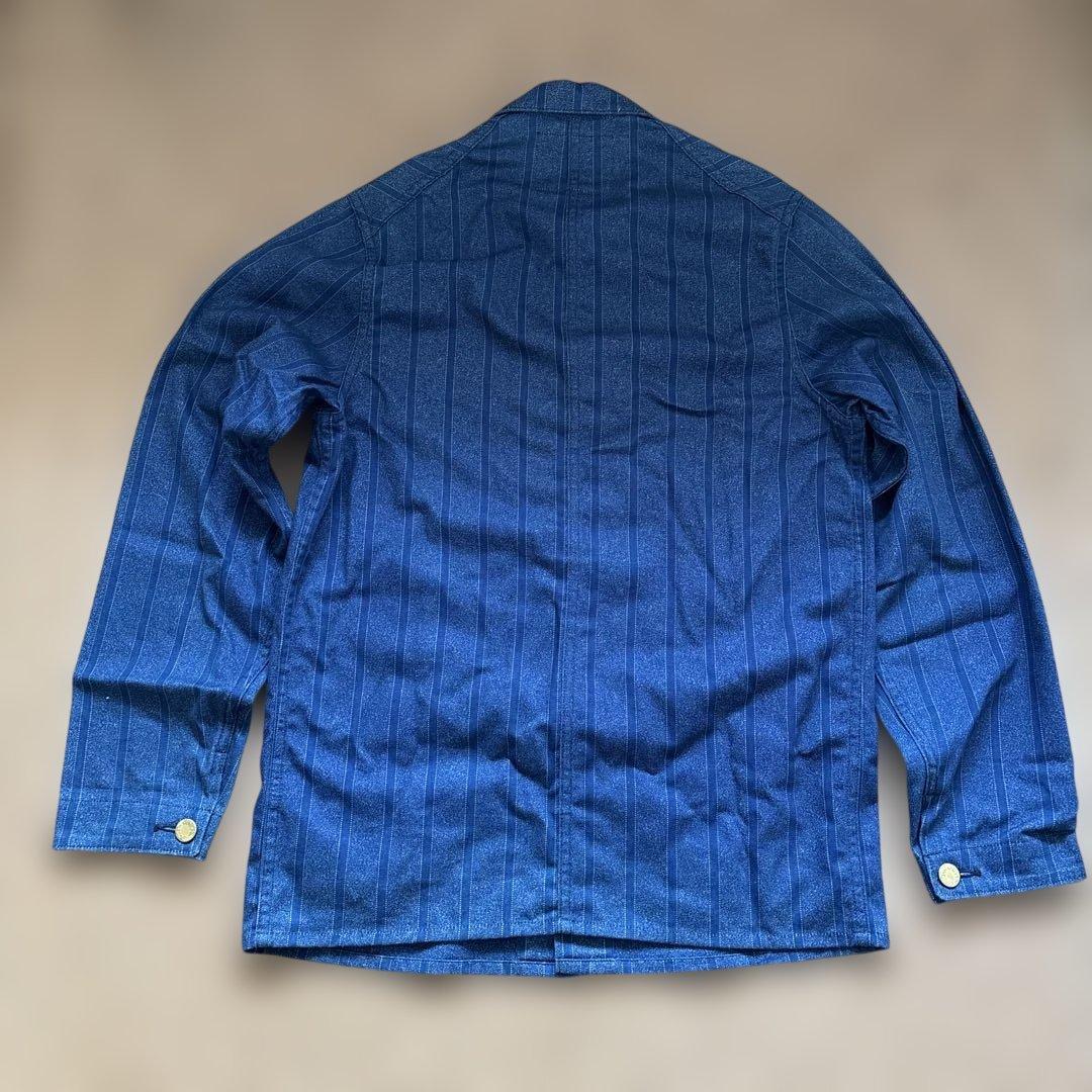 Heller's Cafe ストライプカバーオール 38 ウエアハウス