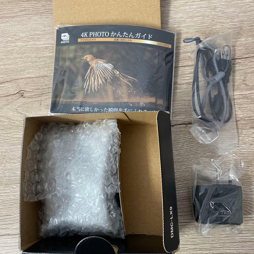 パナソニック コンパクトデジタルカメラ ルミックス ブラック DMC-LX9-K
