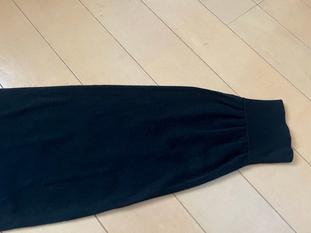 John Smedley クルーネック　ニット　シーアイランドコットン M 黒