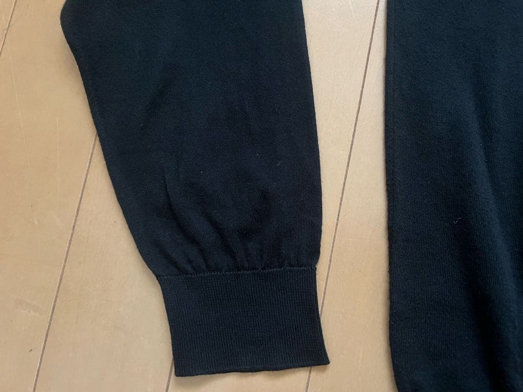 John Smedley クルーネック　ニット　シーアイランドコットン M 黒