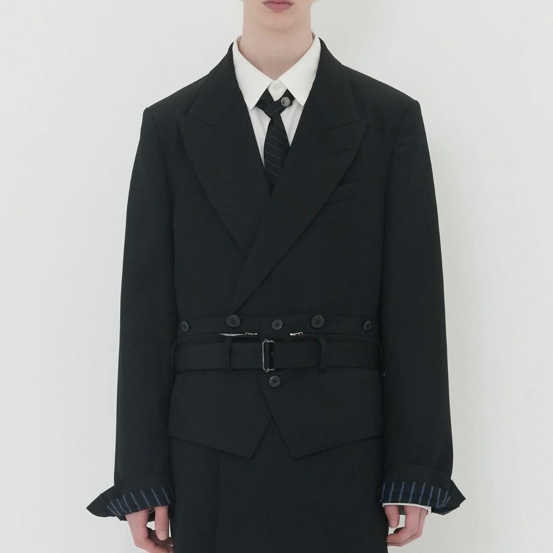 【定価126,000円】タム•TAMME ダブルテーラードジャケット　サイズ1