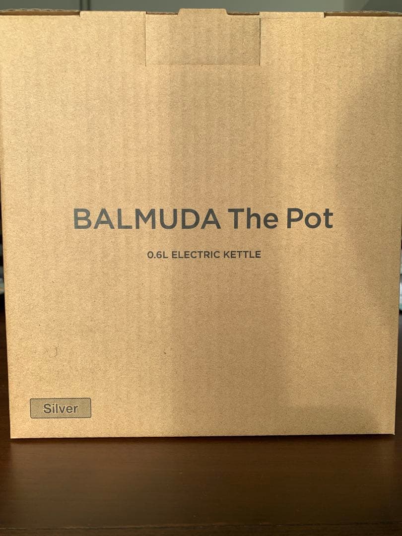 BALMUDA The Pot Silver (電気ケトル シルバー 0.6L)