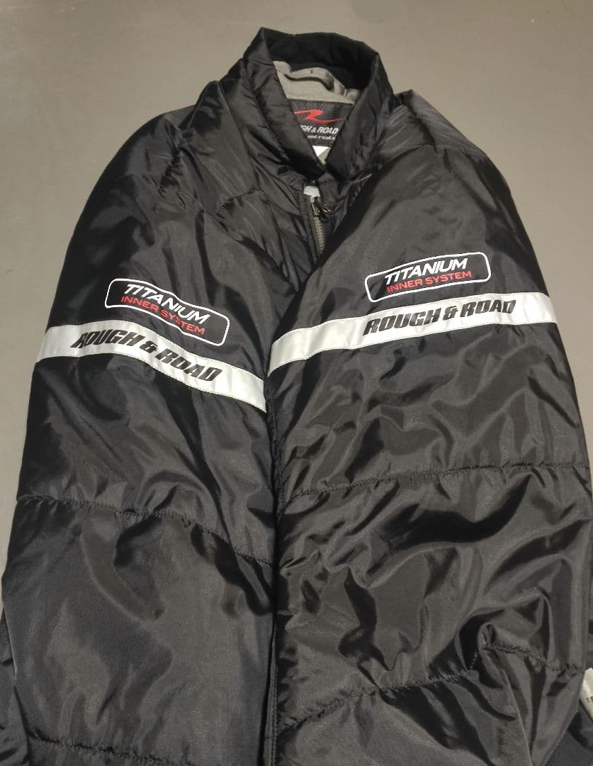 【未使用品】 ROUGH＆ROAD チタンシンサレートインナージャケット M