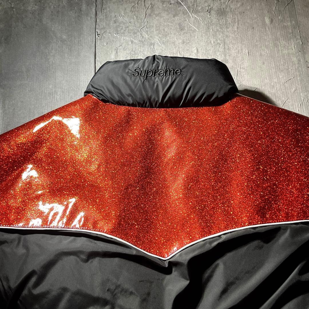ジャケット・アウター Supreme Glitter Yoke Down Puffer Jacket
